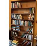 TEAK OPEN BOOKSHELF