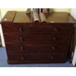 19TH-CENTURY MAHOGANY CHEST