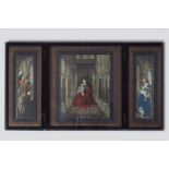 DRESDEN TRIPTYCH AFTER JAN VAN EYCK