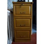 WOODEN FILING CABINET