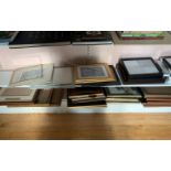 LARGE LOT OF PHOTO AND PICTURE FRAMES
