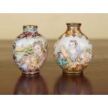 PAIR OF 18TH-CENTURY CHINESE SNUFF BOTTLES