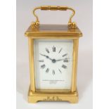 19TH-CENTURY FRENCH BRASS CARRIAGE CLOCK