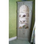 GEORGE III PINE CORNER CABINET