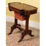 REGENCY ROSEWOOD COMBINATION GAMES TABLE