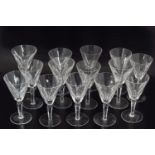 21 WATERFORD CRYSTAL WINE GLASSES