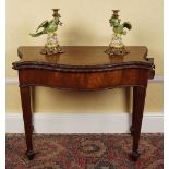 18-TH CENTURY MAHOGANY GAMES TABLE