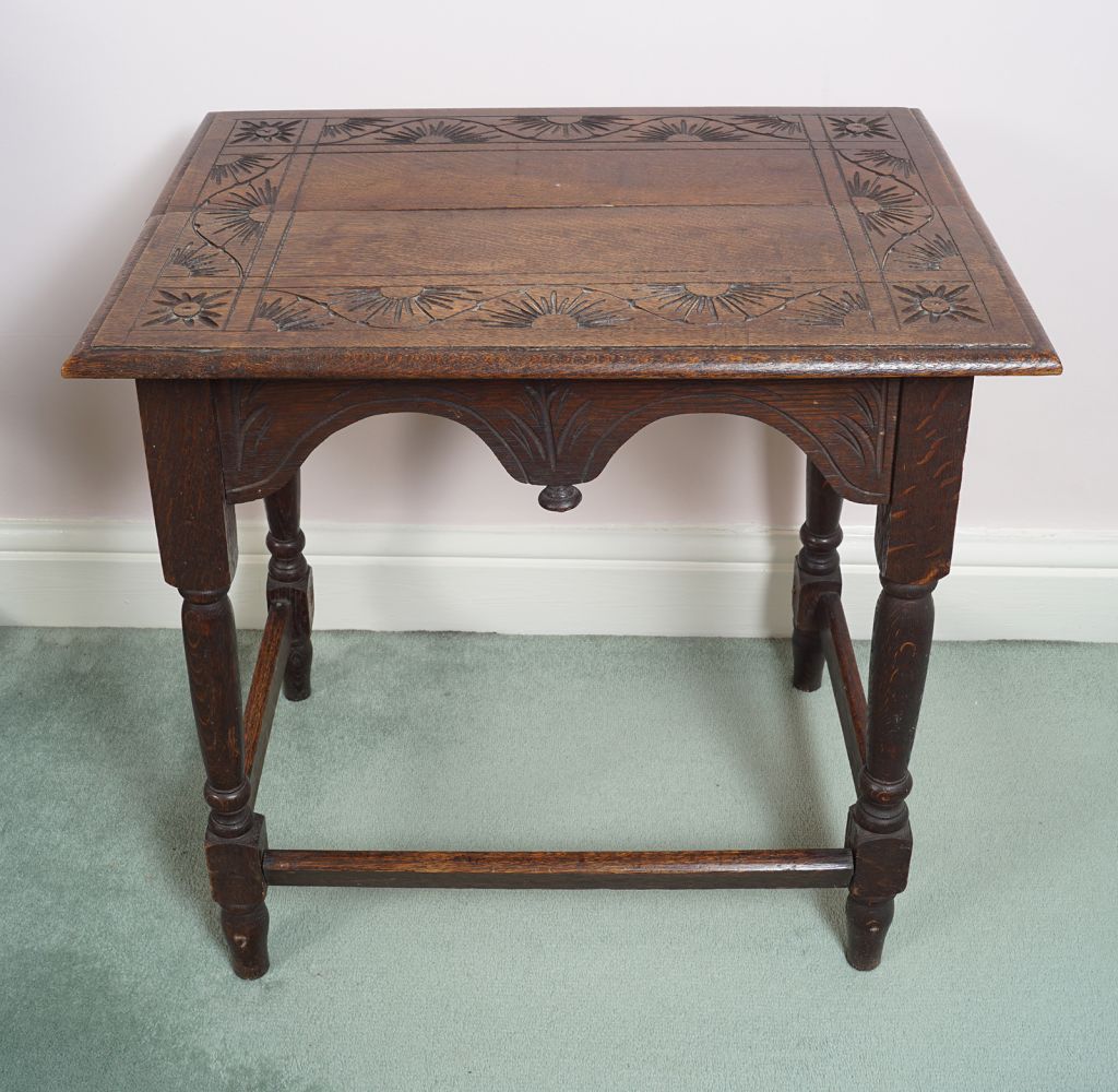 PAIR OF 19TH-CENTURY OAK TABLES