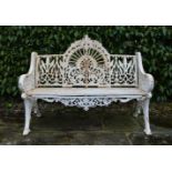 HEAVY CAST IRON GARDEN BENCH