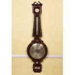 19TH-CENTURY BANJO SHAPED BAROMETER