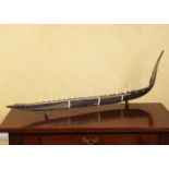 19TH-CENTURY CHINESE LONG BOAT