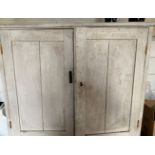 ANTIQUE PAINTED PINE PRESS