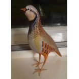 MODELLED AND PAINTED PARTRIDGE