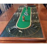 RARE VICTORIAN STEEPLECHASE BOARD GAME