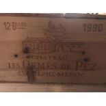 CHATEAU LES ORMES DE PEZ 1990 BORDEAUX