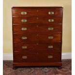 19TH-CENTURY MAHOGANY TALLBOY