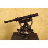 19TH-CENTURY IRISH CASED BRASS THEODOLITE