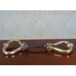 GEORGIAN BRASS DOOR HANDLE