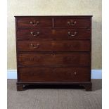 GEORGE III MAHOGANY CHEST