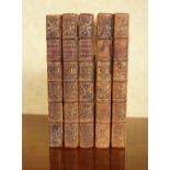 5 FIRST EDITION VOLUMES OF 'THE ODYSSEY OF HOMER