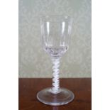 GEORGE III WINE GLASS