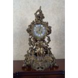 19TH-CENTURY FRENCH ORMOLU MANTLE CLOCK