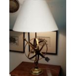 DESIGNER BRASS TABLE LAMP