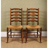 SET OF FOUR ANTIQUE PROVINCIAL CHAIRS