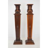 PAIR OF WILLIAM IV PEDESTALS