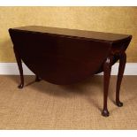 GEORGE II PERIOD MAHOGANY GATE-LEG TABLE