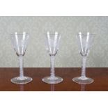 3 GEORGE III GLASSES