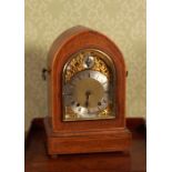 19TH-CENTURY ROSEWOOD CASED BRACKET CLOCK