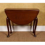 GEORGE I MAHOGANY GATE LEG TABLE