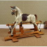 POLYCHROME ROCKING HORSE