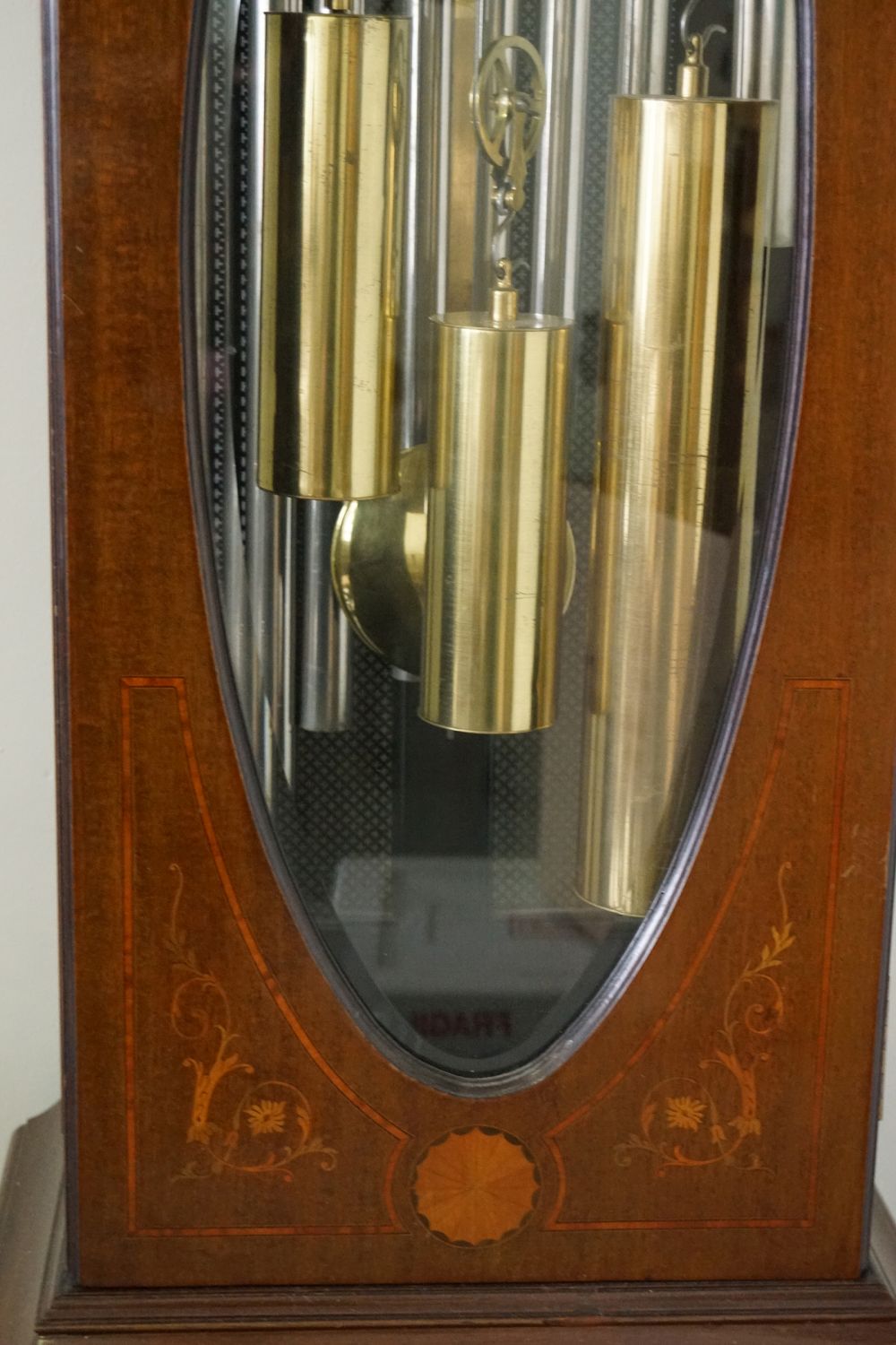EDWARDIAN MARQUETRY LONG CASE CLOCK - Image 3 of 5