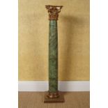 19TH-CENTURY CARVED GILTWOOD TORCHERE