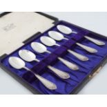 SET OF 6 EGG SPOONS