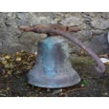 LARGE DUBLIN BRONZE ESTATE BELL