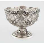 19TH-CENTURY STERLING SILVER BON BON DISH