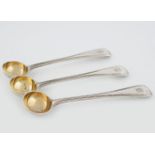 SET OF 3 CONDIMENT LADLES