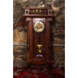 VICTORIAN VIENNA WALL CLOCK