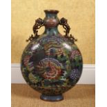 LARGE 18TH/19TH-CENTURY CHINESE CLOISONNE VASE