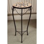 WROUGHT IRON PLANT STAND