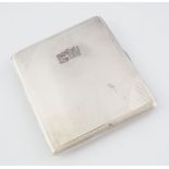 SILVER CIGARETTE CASE