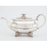 SILVER TEA POT