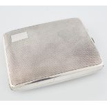 SILVER CIGARETTE CASE