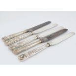 10 SILVER PLATED KNIVES