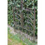 19TH-CENTURY FORGED IRON GARDEN GATE