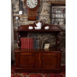 VICTORIAN MAHOGANY DUMBWAITER