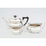 3 PIECE SILVER TEA SERVICE